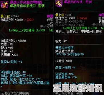 DNF新版本爆料：贪食系列装备选择指南，哪件最适合你？